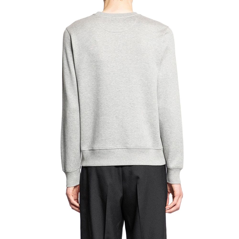 Valentino Garavani Grauer Baumwollpullover-3