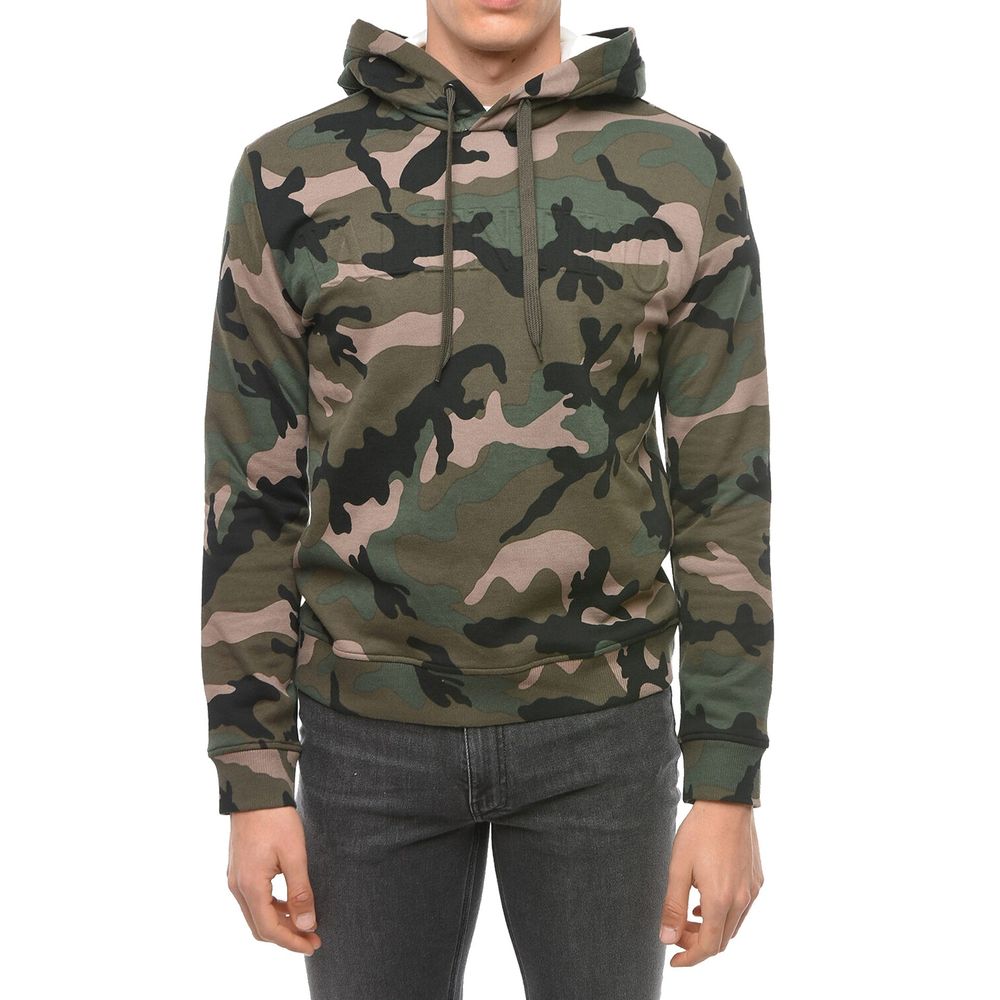 Valentino Zweifarbiger Baumwollpullover-2