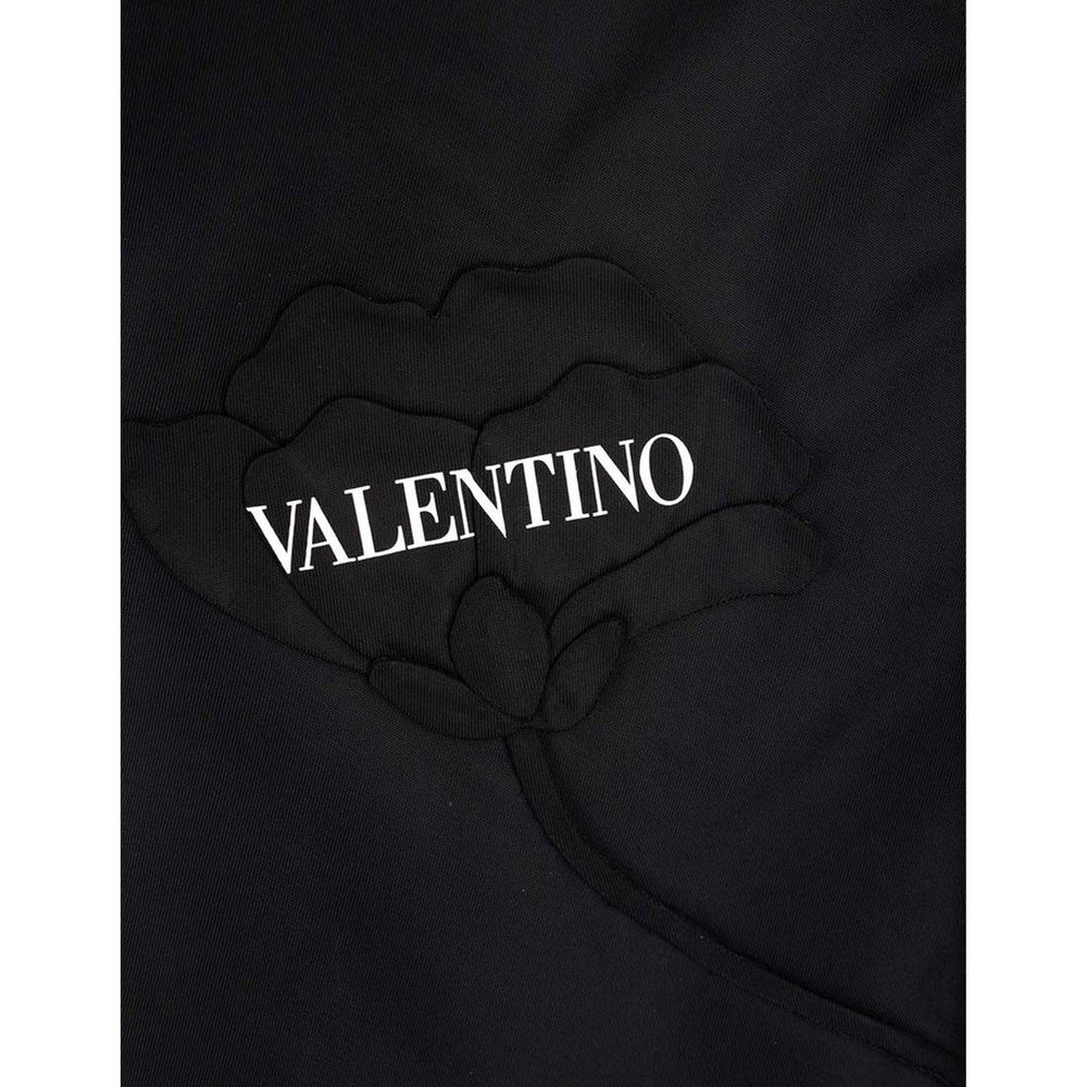 Valentino Schwarze Bermuda-Shorts aus Nylon-4