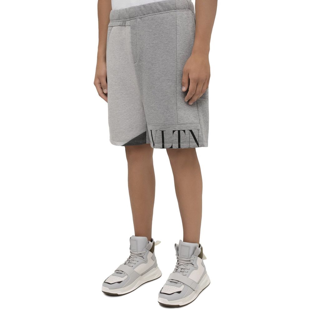 Valentino Graue Modal-Shorts-2