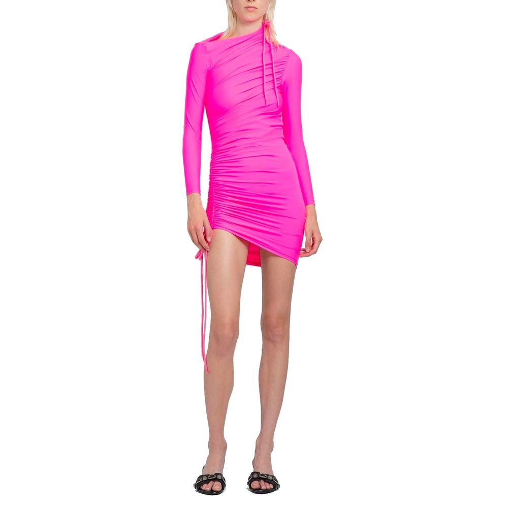 Balenciaga Mehrfarbiges Polyamid-Freizeitkleid-2