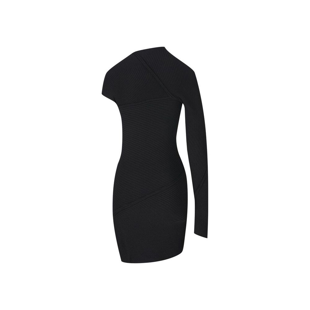 Balenciaga Schwarzes Freizeitkleid aus Polyester-3
