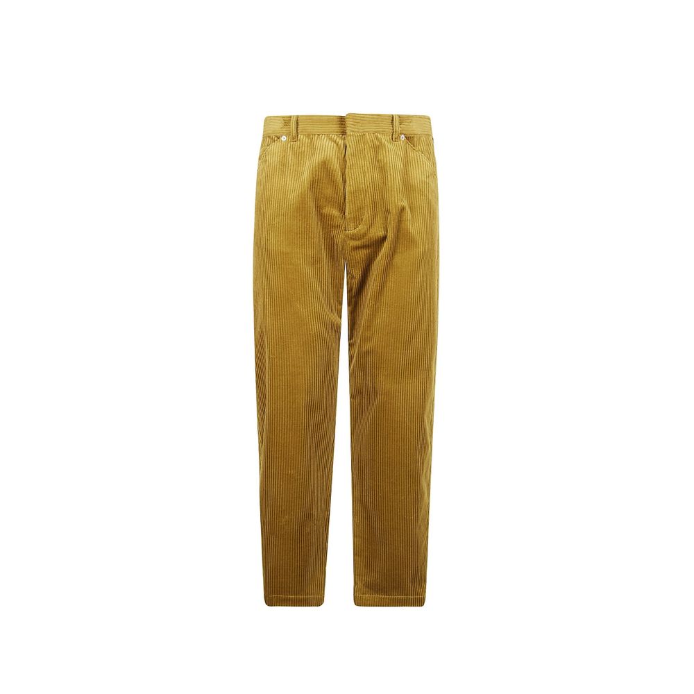 Prada Zweifarbige Baumwoll-Freizeithose-1
