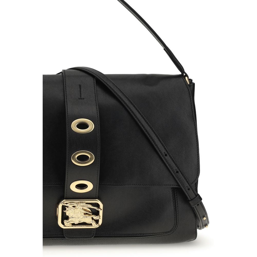 Burberry Black Lambskin Handbag Ovis Aries Aries-4
