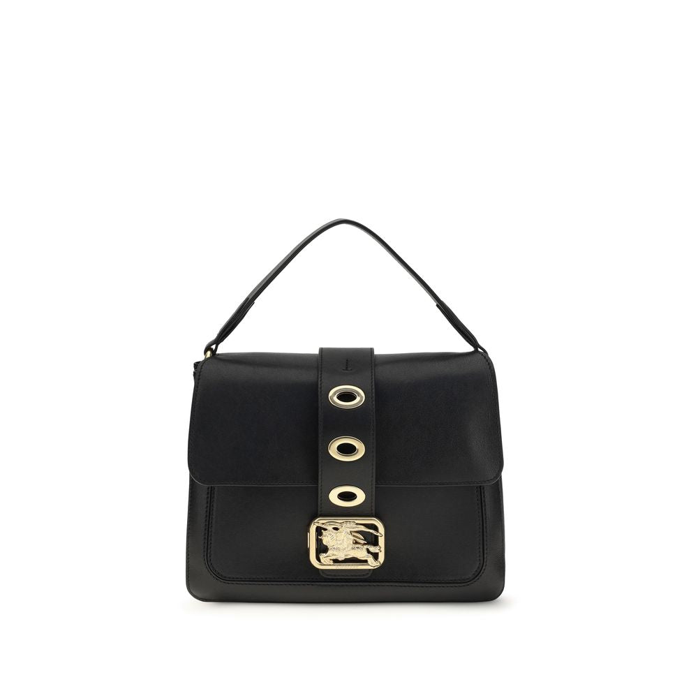 Burberry Schwarze Lammleder Handtasche Ovis Aries Aries-1