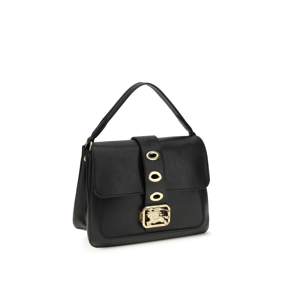 Burberry Schwarze Lammleder Handtasche Ovis Aries Aries-2