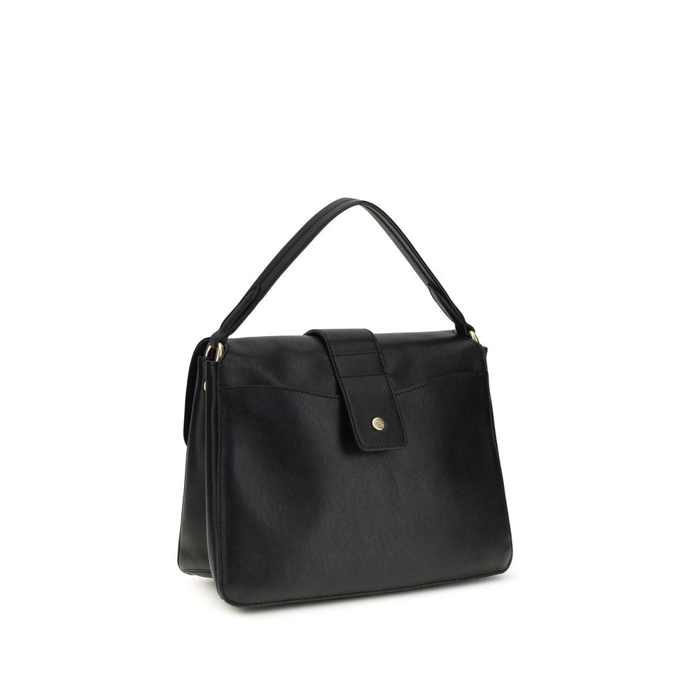 Burberry Schwarze Lammleder Handtasche Ovis Aries Aries-3