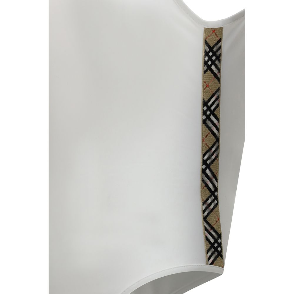 Burberry White Polyamide Swimsuit-3