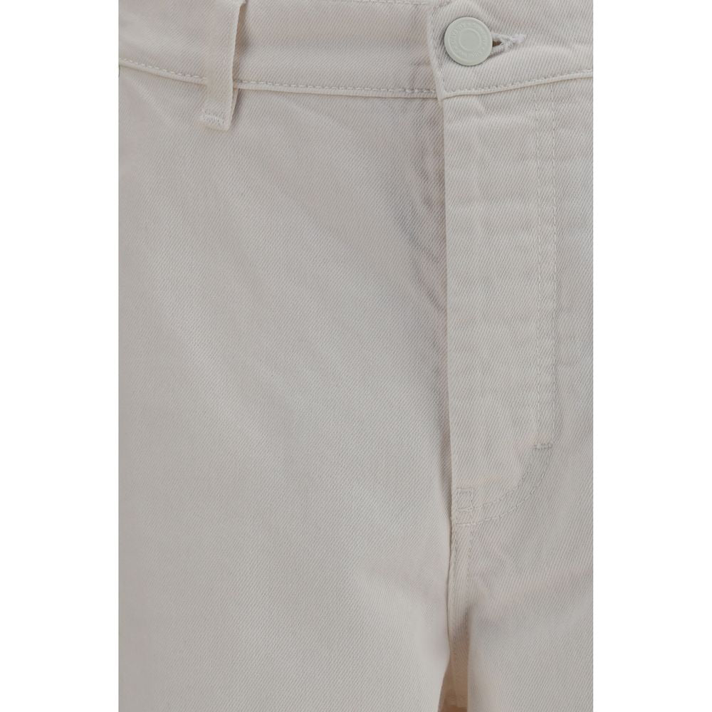 Ami Paris Weiße Baumwoll-Jeans Denim-3