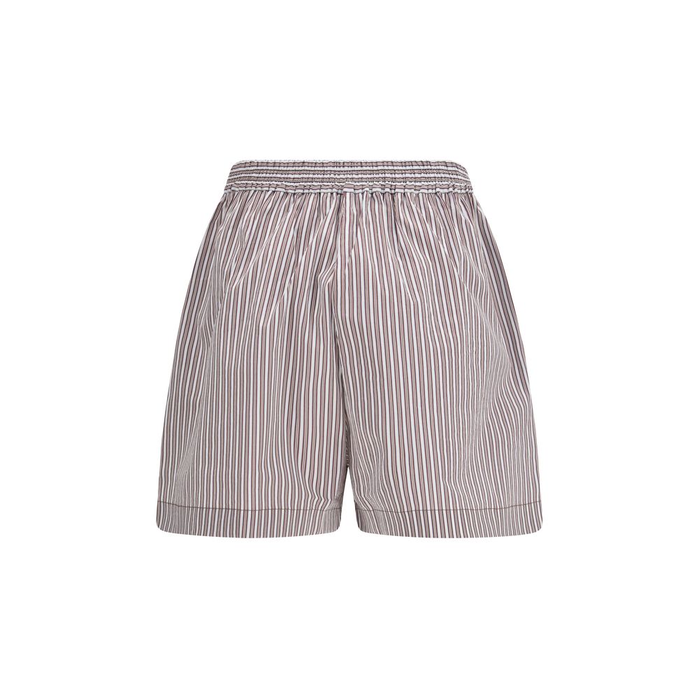 Brunello Cucinelli Mehrfarbige Baumwoll-Bermudashorts-2