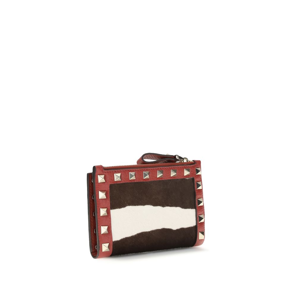 Valentino Garavani Multicolor Calf Leather Bos Taurus Geldbörse-2