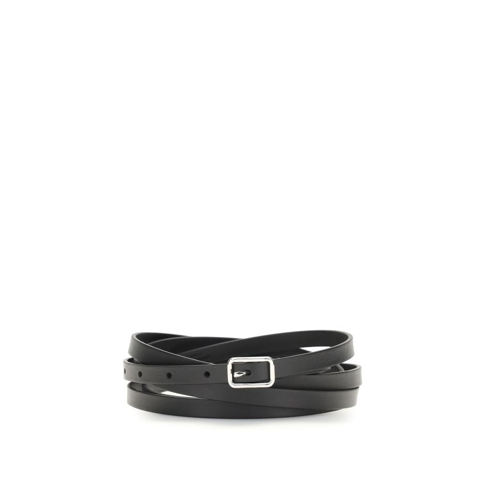 Givenchy Black Calfskin Bos Taurus Regular Belt-1