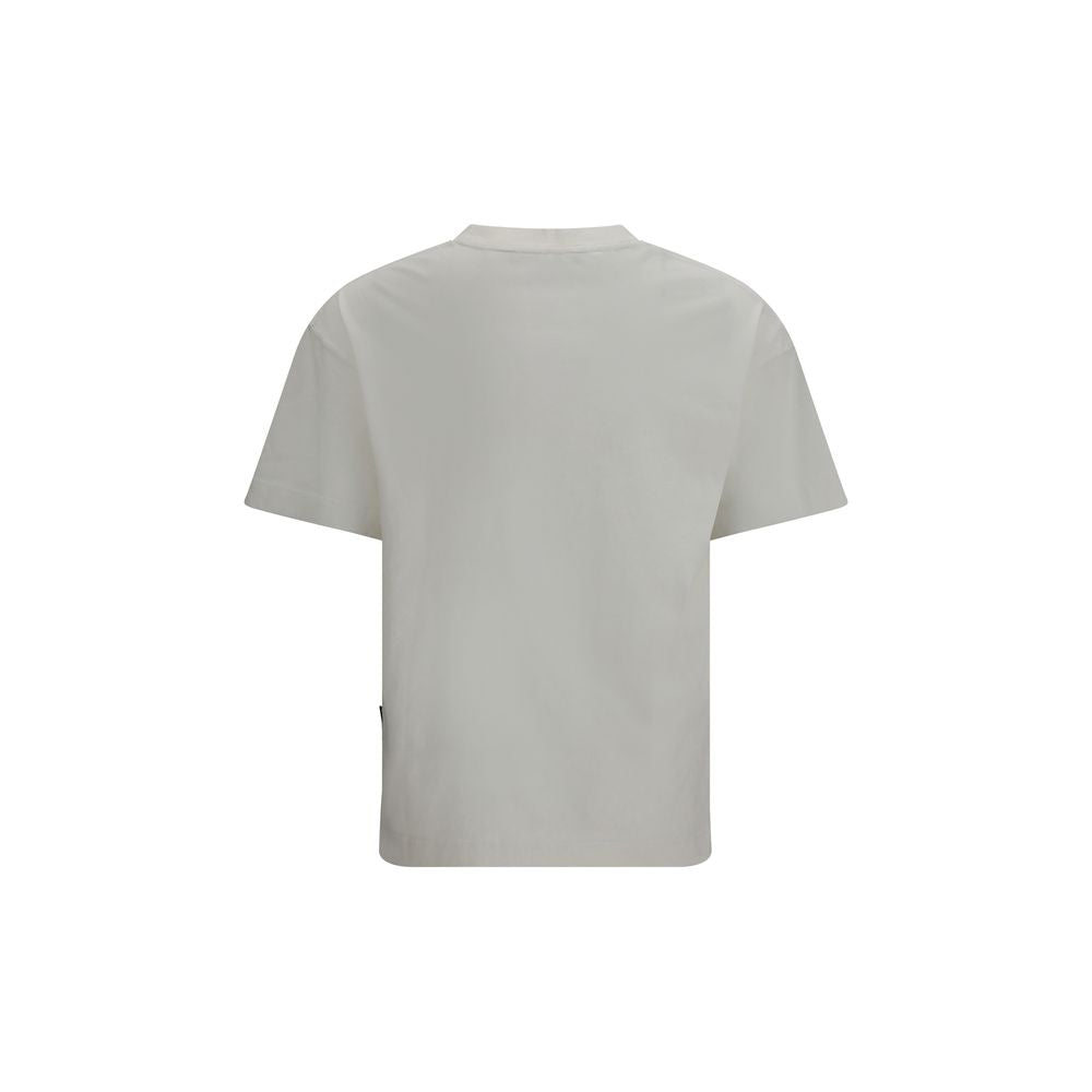 Palm Angels Weißes Baumwoll-T-Shirt-2