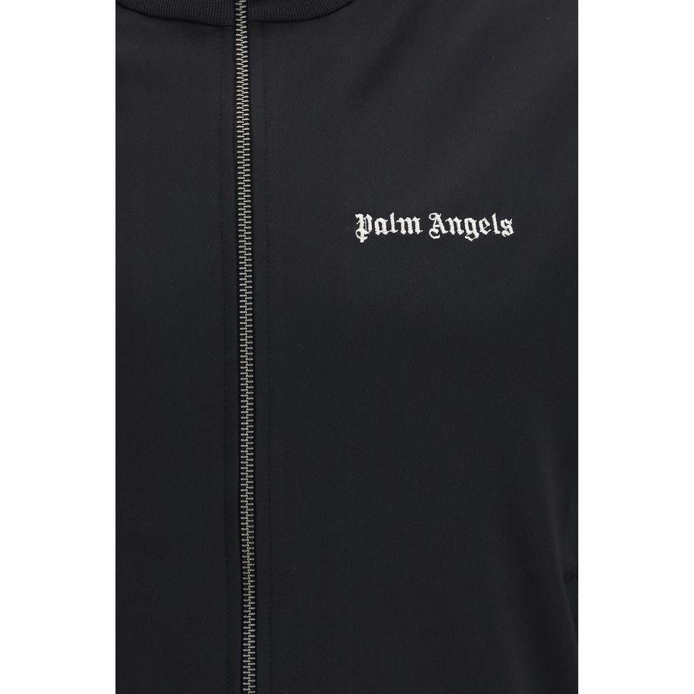Palm Angels Schwarze Shell-Jacke aus Polyester-3