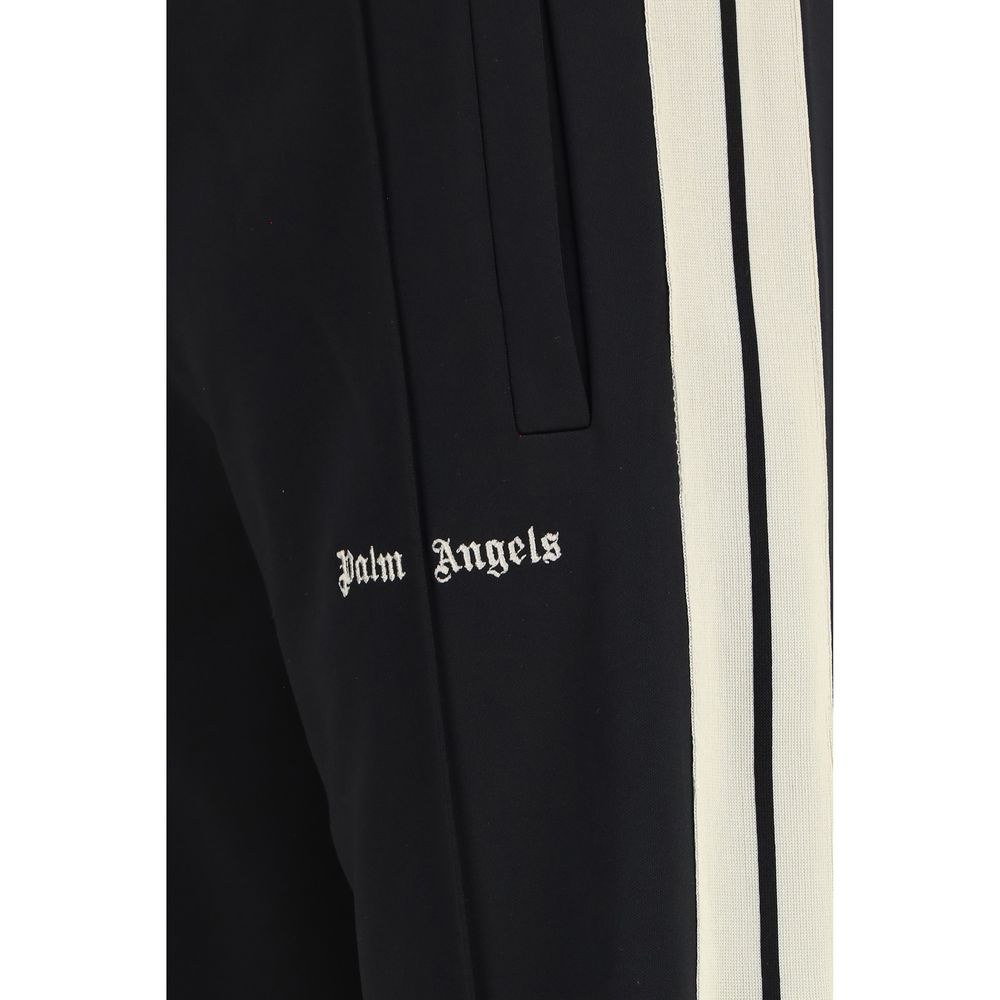 Palm Angels Black Polyester Track Pants-3