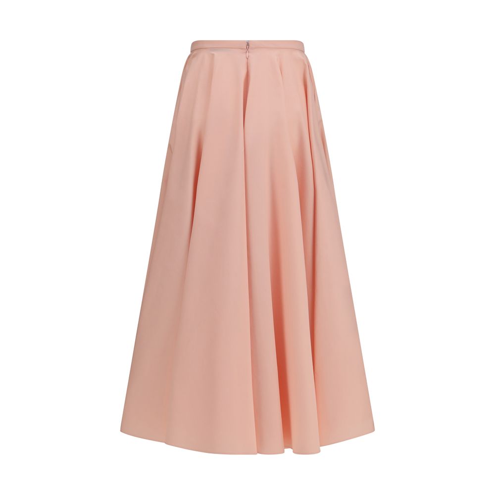 Givenchy Mehrfarbiger langer Baumwollrock-2