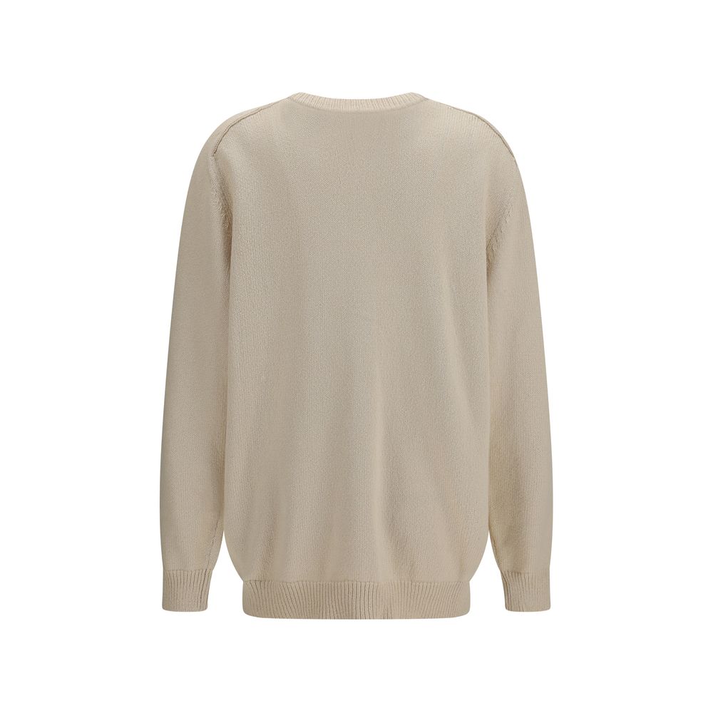 Balmain Beige Cotton Cardigan-2