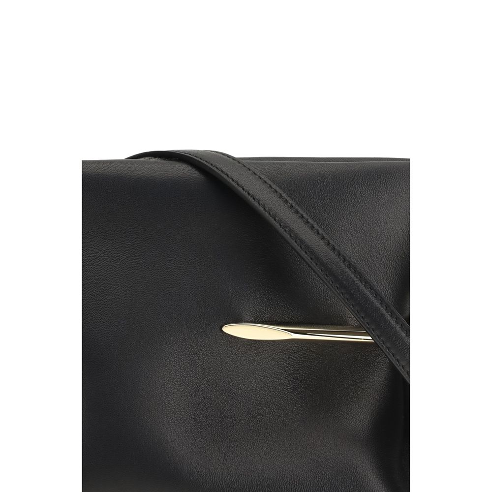 Givenchy Schwarze Clutch aus Nappaleder / Kalbsleder-4