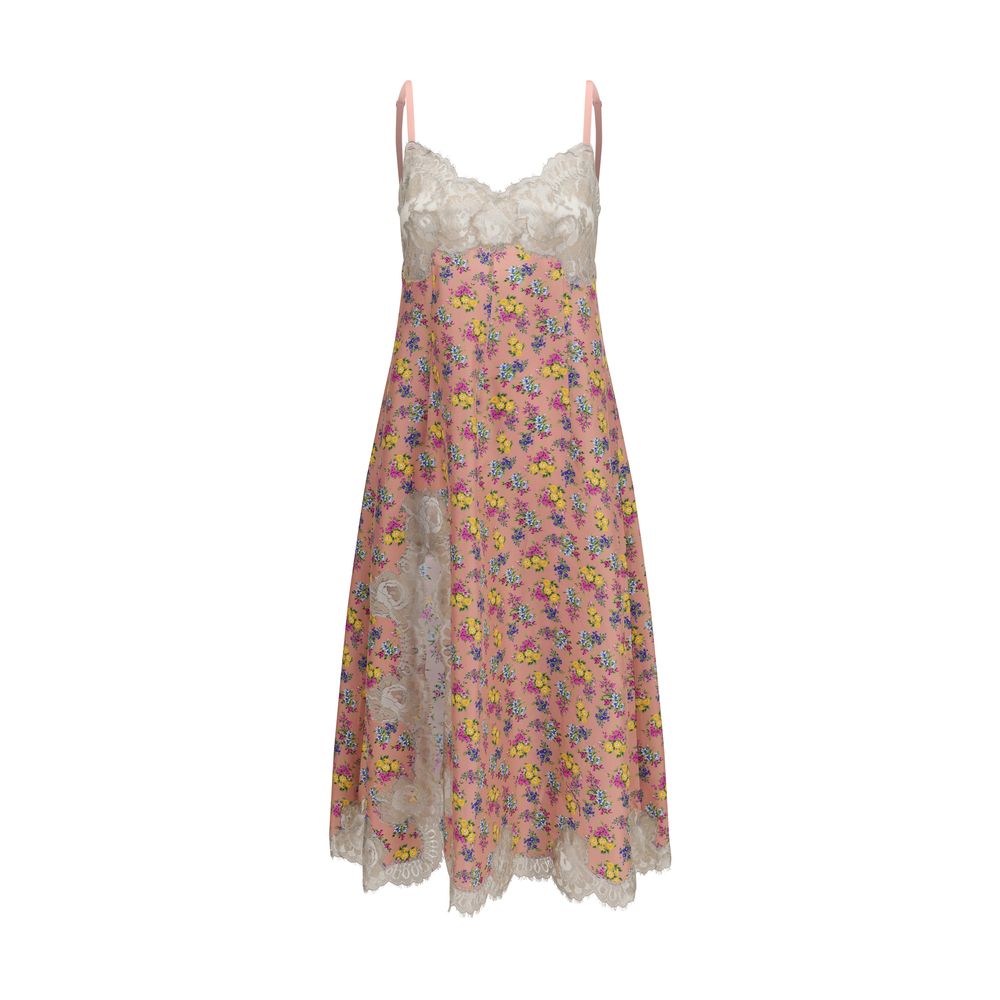Dolce & Gabbana Multicolor Silk Casual Dress-1
