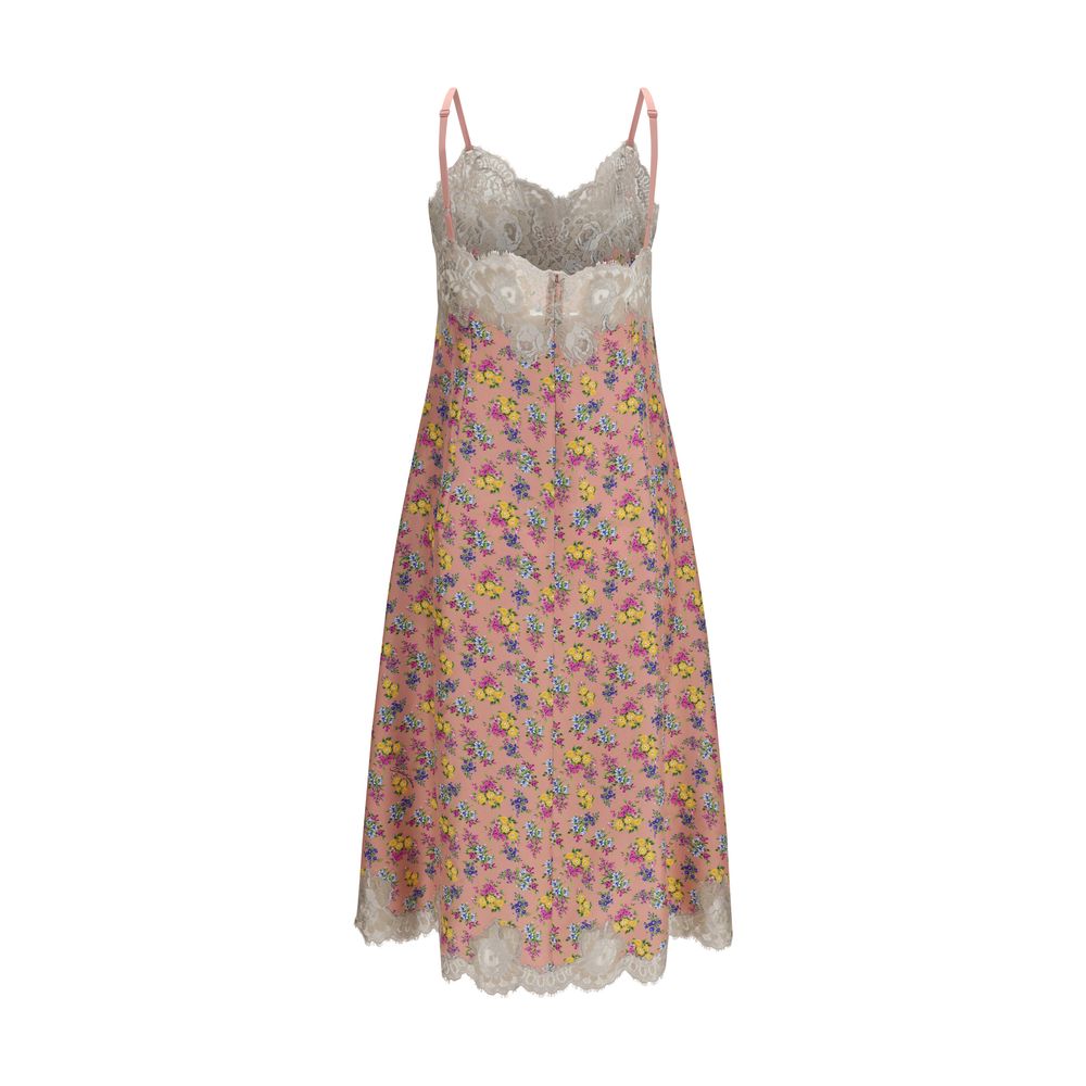 Dolce & Gabbana Multicolor Silk Casual Dress-2