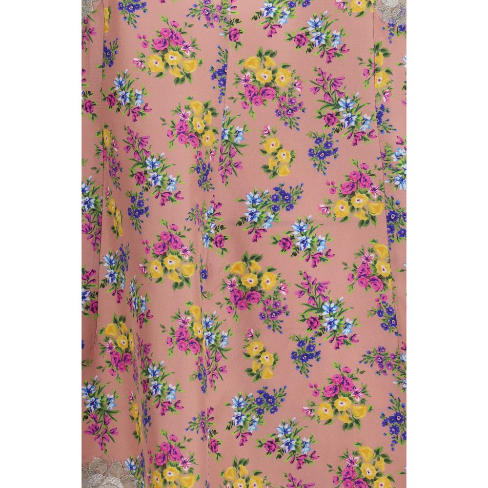 Dolce & Gabbana Multicolor Silk Casual Dress-3