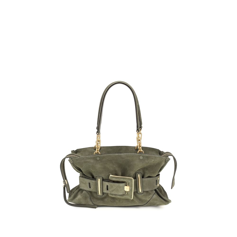 Balmain Bicolor Calfskin Shoulder Bag Bos Taurus-1