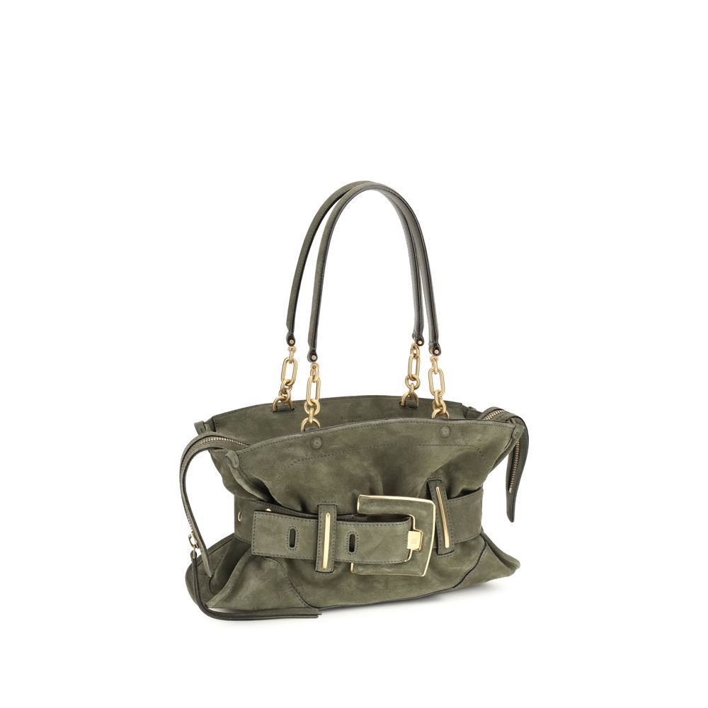 Balmain Bicolor Calfskin Shoulder Bag Bos Taurus-2