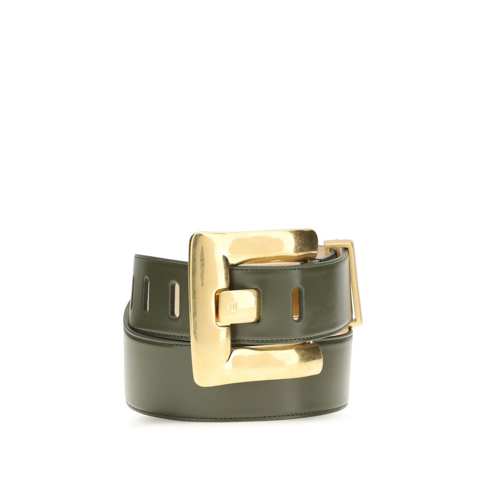 Balmain Bicolor Calf Leather Bos Taurus Regular Belt-1