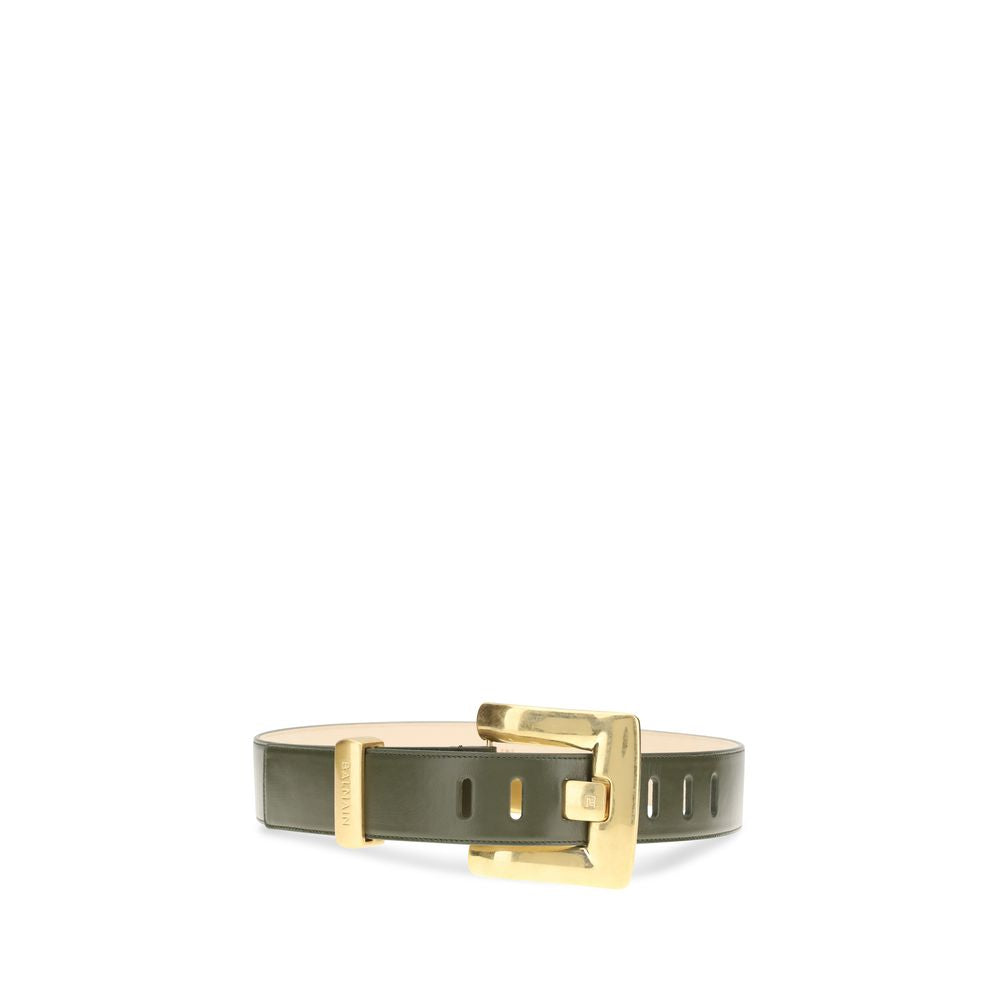 Balmain Bicolor Calf Leather Bos Taurus Regular Belt-2