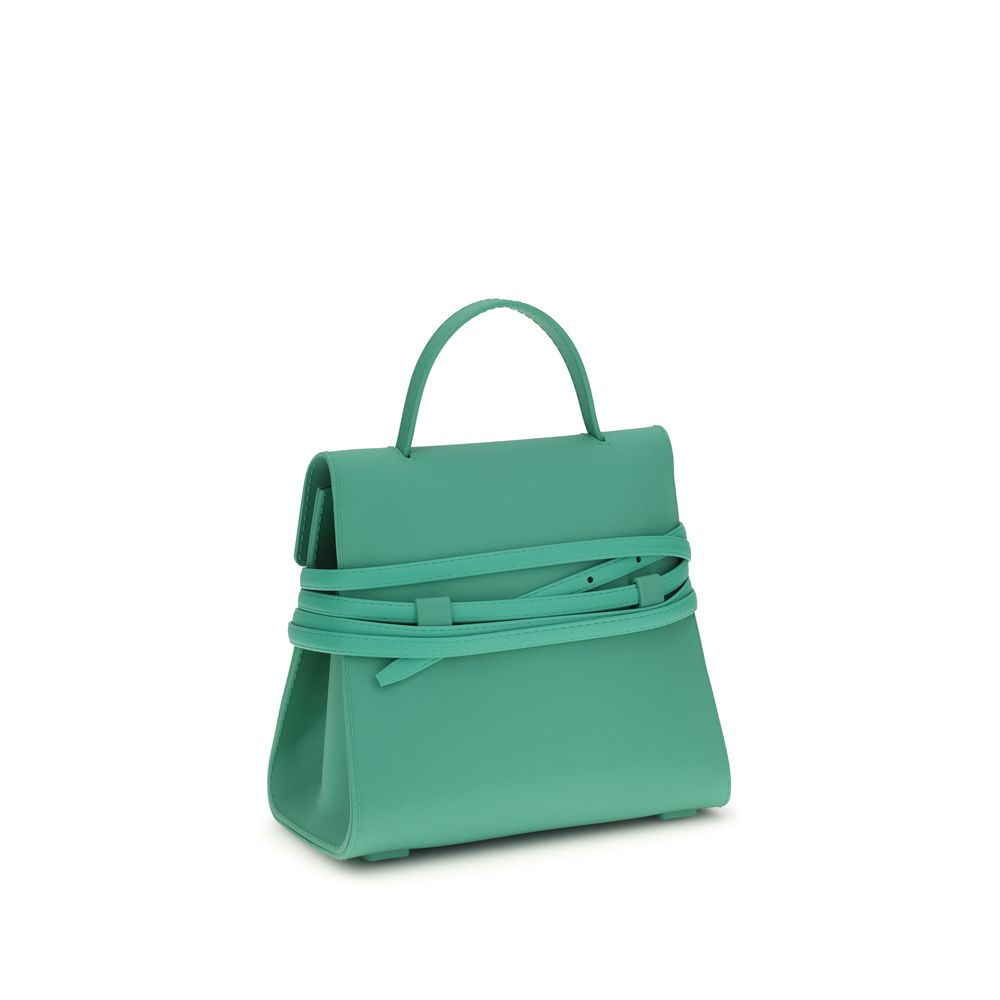 Moschino Zweifarbige Kunstleder-Handtasche-3
