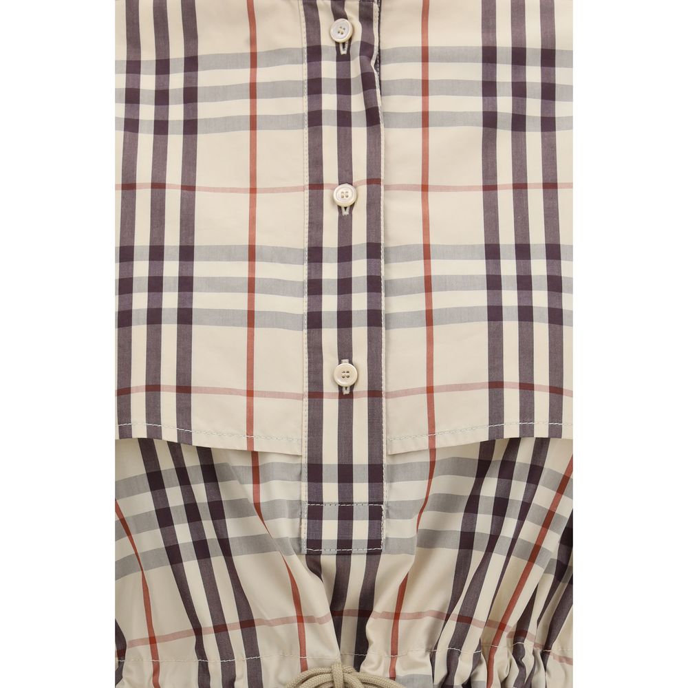 Burberry Beige Cotton Casual Dress-3