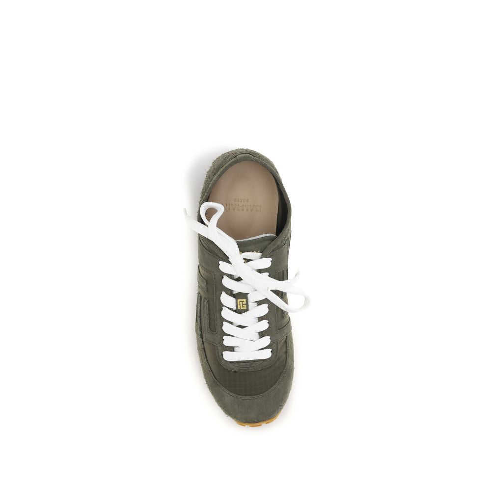 Balmain Zweifarbige Polyester-Sneaker im Athletic-Stil-4