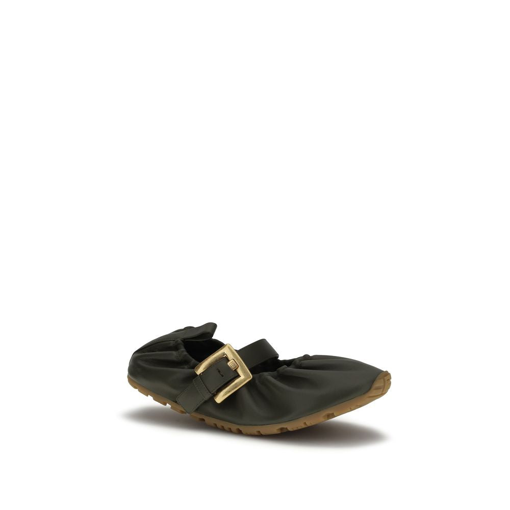 Balmain Bicolor Lamb Ovis Aries Ballerinas-2