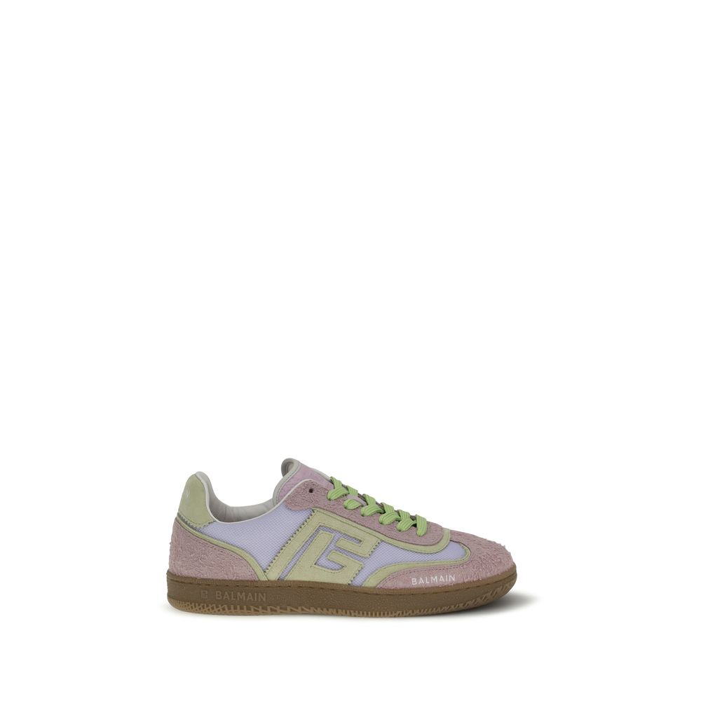 Balmain Multicolor Calf Leather Bos Taurus Athletic Sneakers-1