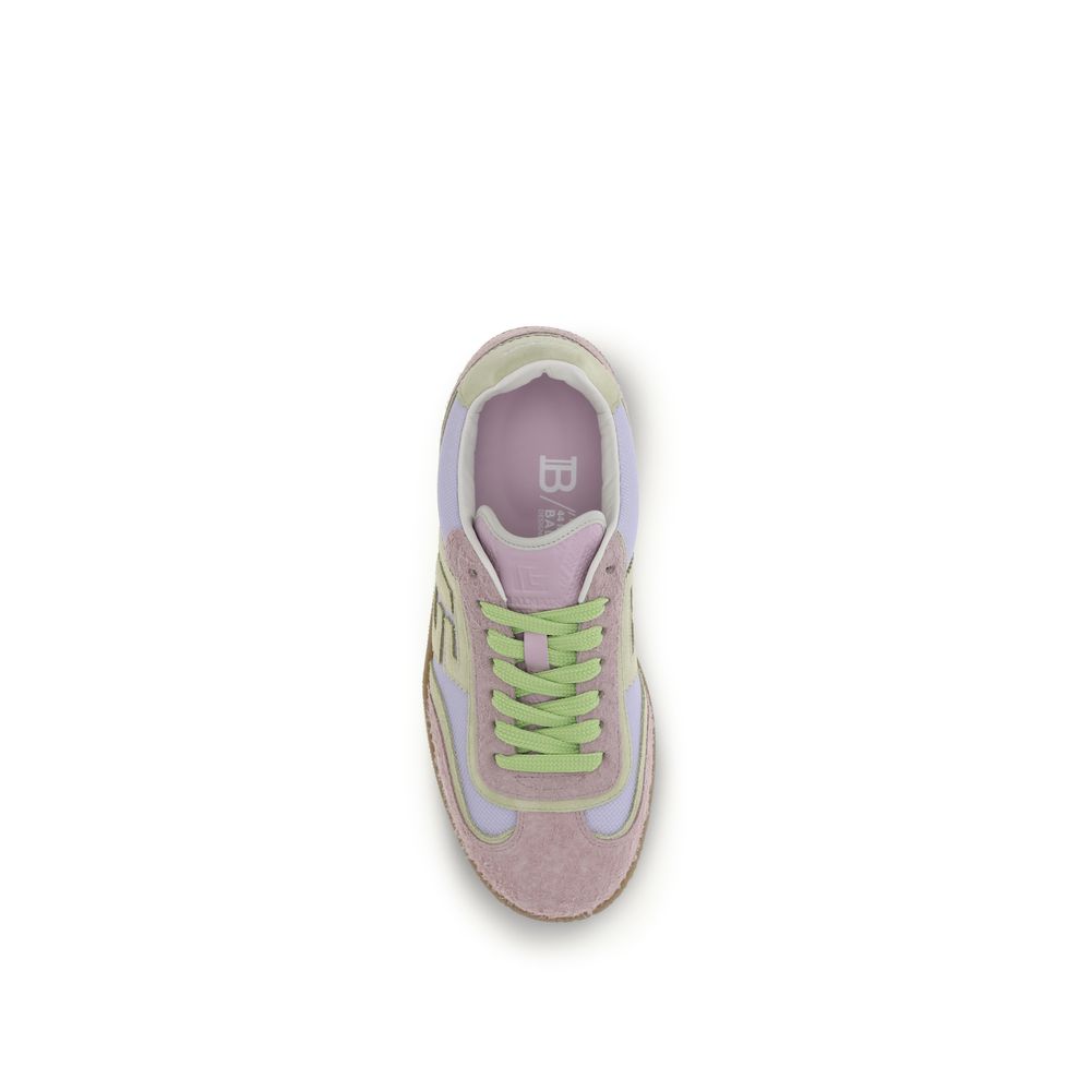 Balmain Multicolor Calf Leather Bos Taurus Athletic Sneakers-4