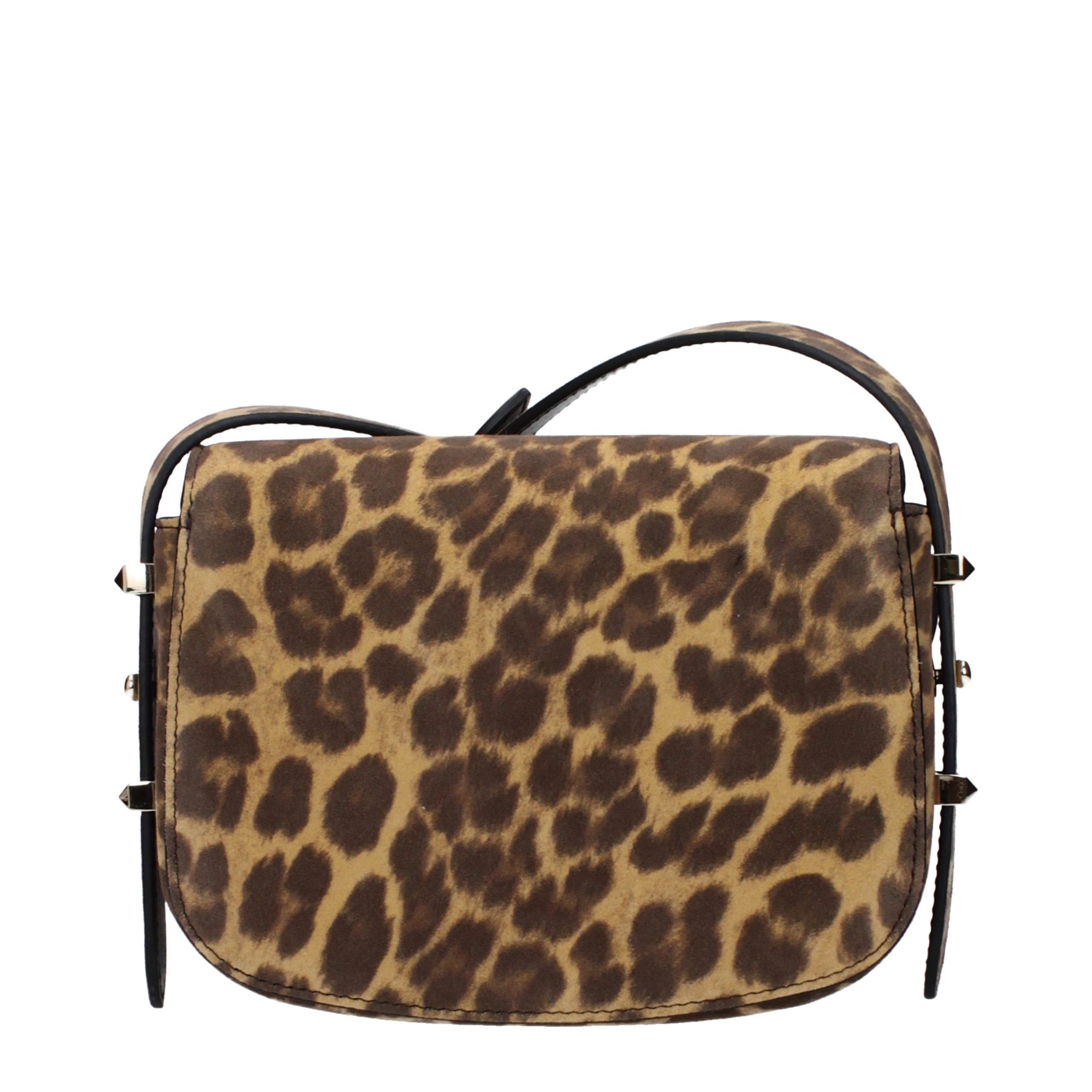 Jimmy Choo Braune Leder Umhängetasche-3