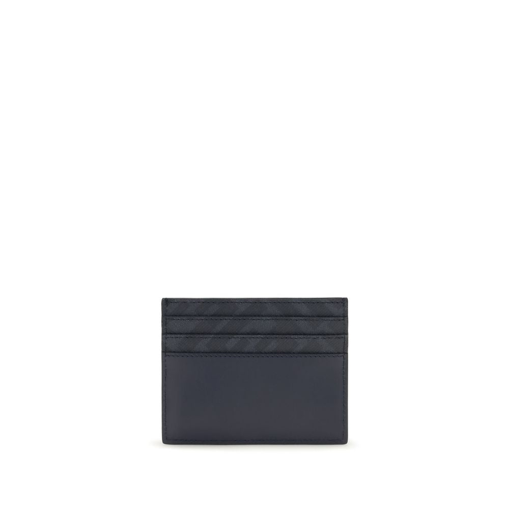 Fendi Blaue Leder Geldbörse-2