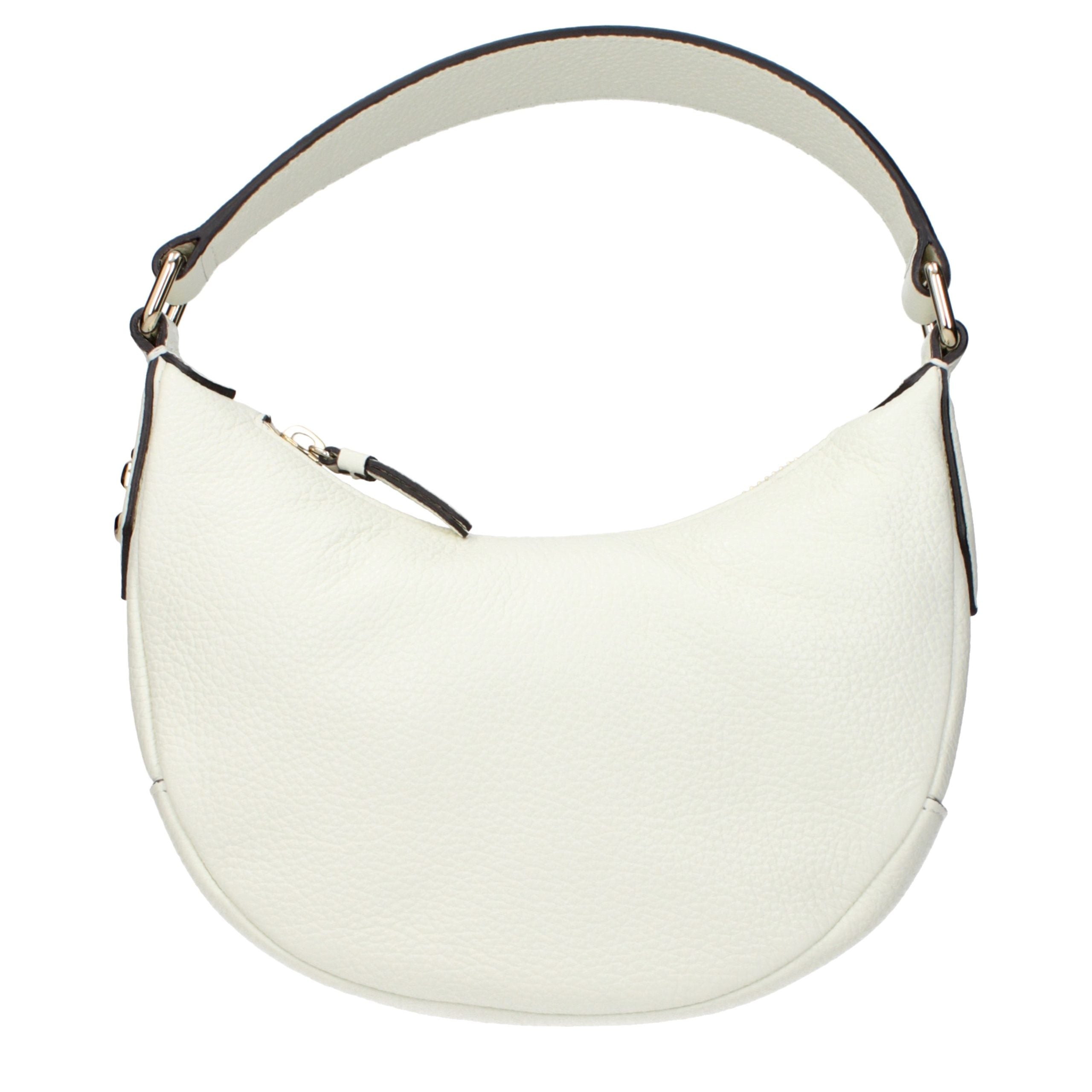 Jimmy Choo Beige Leder Handtasche-3