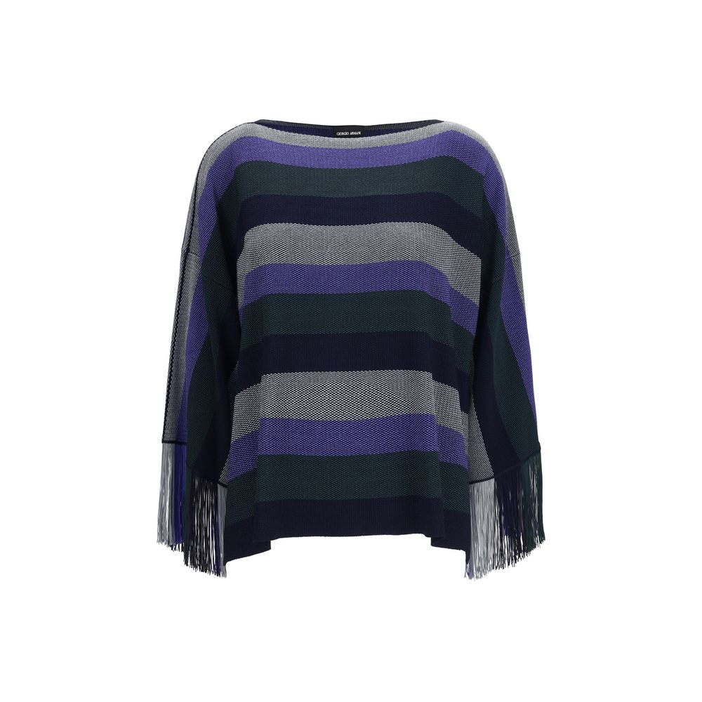 Giorgio Armani Mehrfarbiger Sweatshirt aus Viskose-1