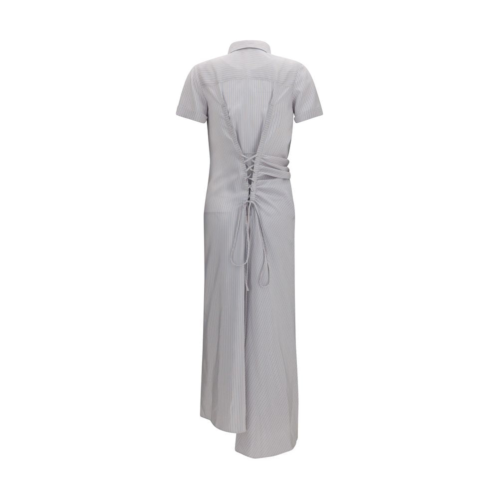 Alexander McQueen Mehrfarbiges Seiden-Freizeitkleid-2