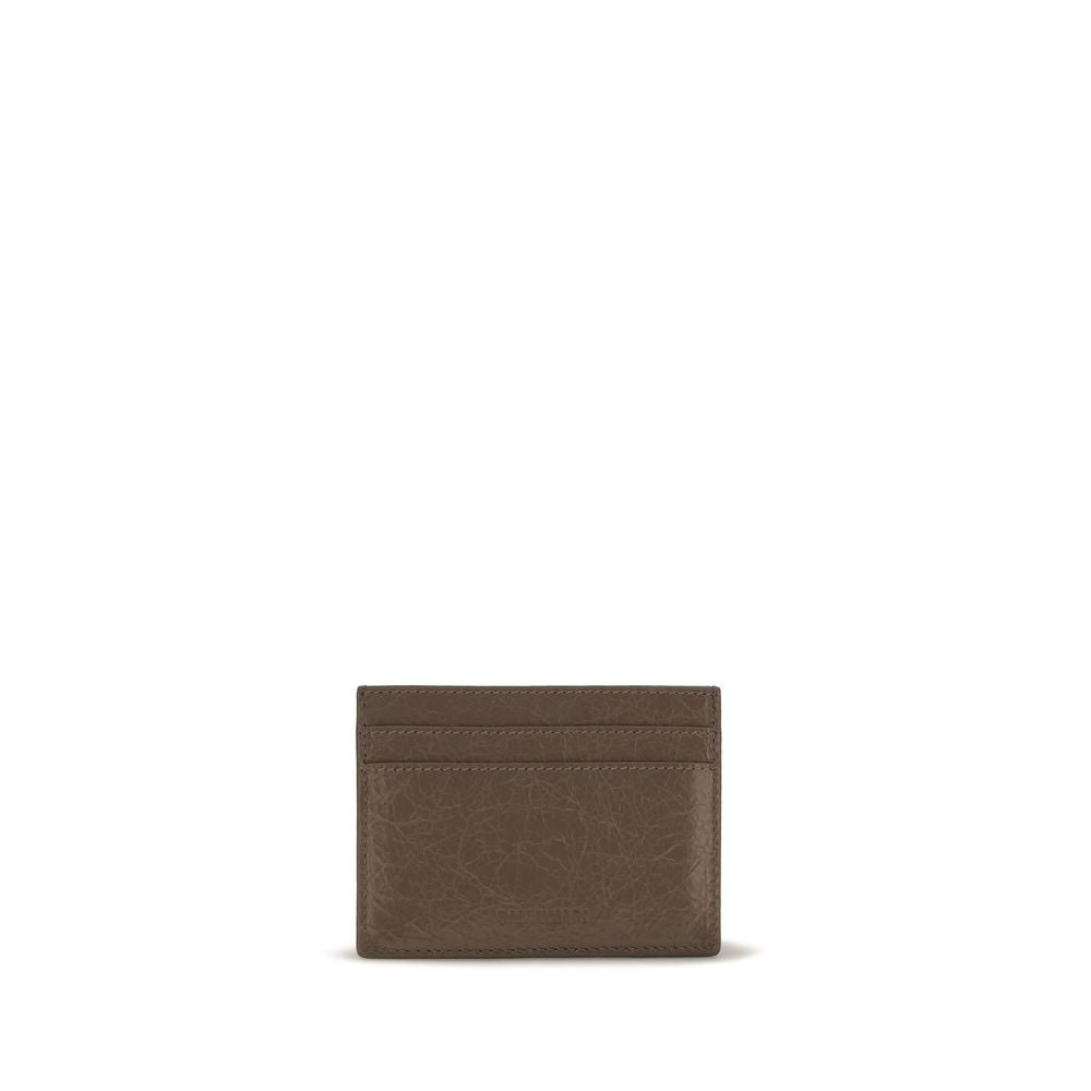 Balenciaga Braunes Lamm Ovis Aries Aries Portemonnaie-2
