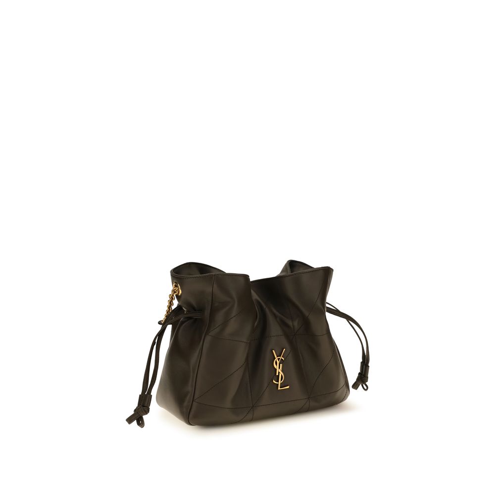 Saint Laurent Bicolor Lamm Ovis Aries Aries Clutch Bag-2