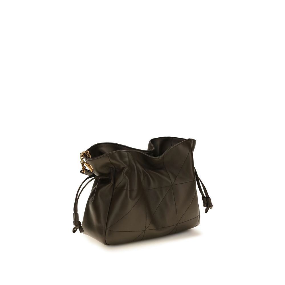 Saint Laurent Bicolor Lamm Ovis Aries Aries Clutch Bag-3