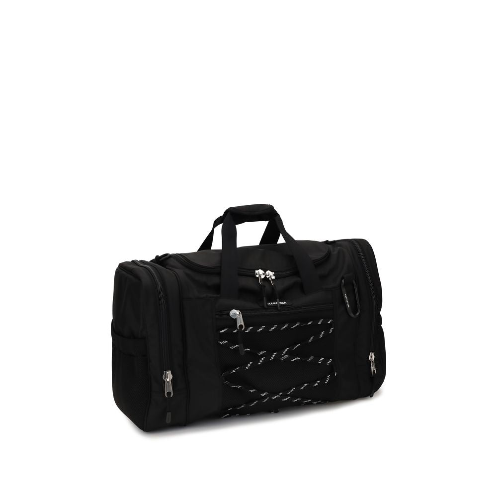 Balenciaga Schwarze Bos Taurus Kalbsleder Schultertasche-2
