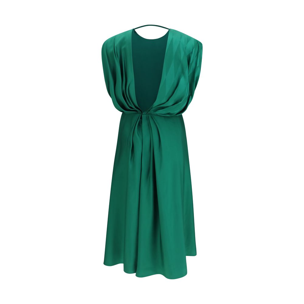Versace Zweifarbige Polyester-Freizeitkleid-2
