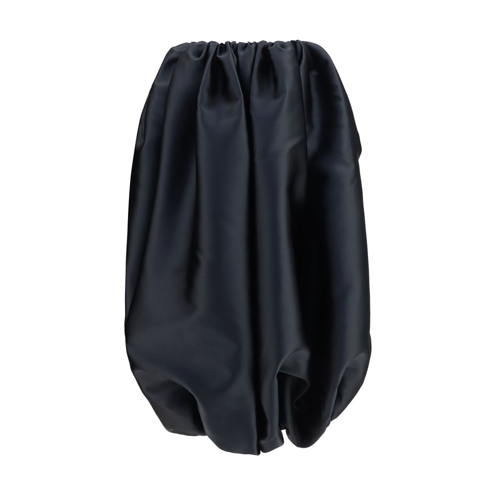 Calvin Klein Schwarzer Polyester-Rock-1