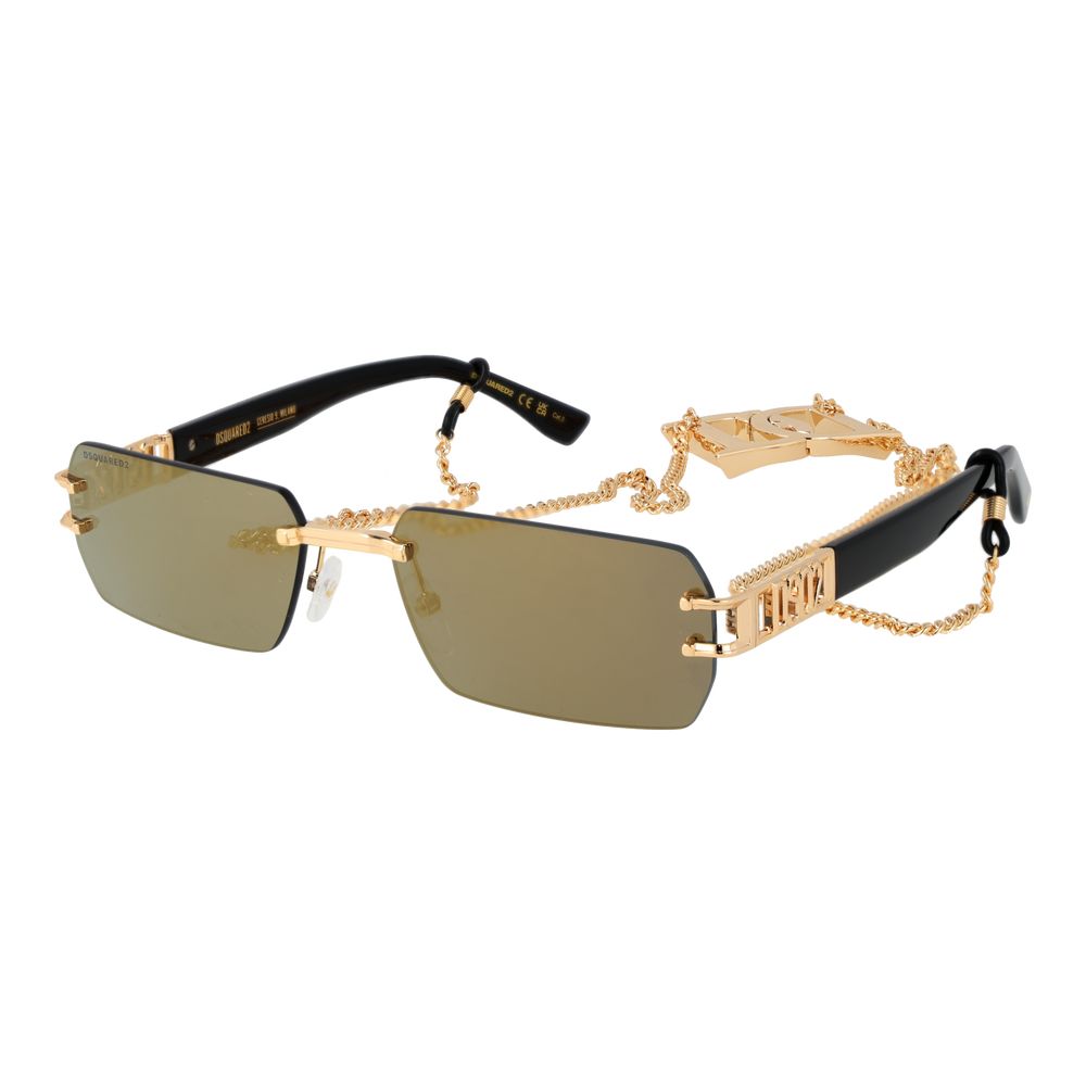 Dsquared² Sonnenbrille aus Goldmetall-1