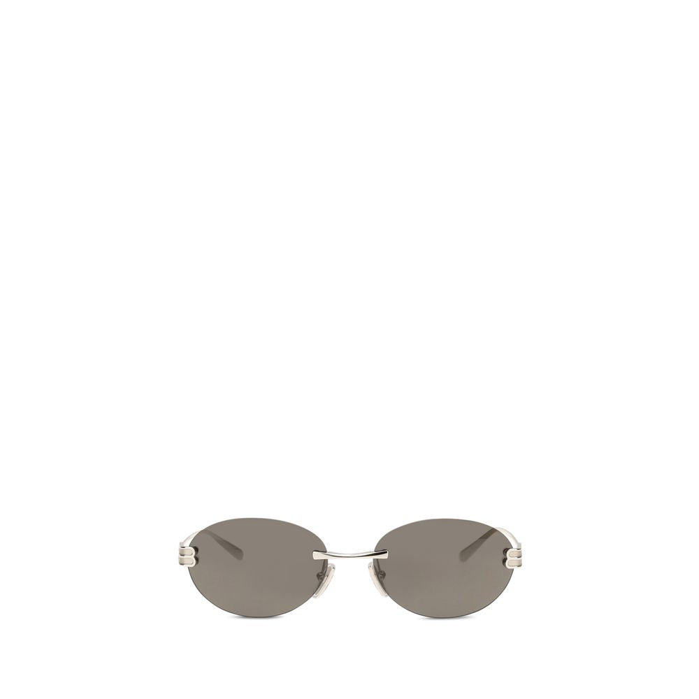 Balenciaga Sonnenbrille aus silbernem Metall-1
