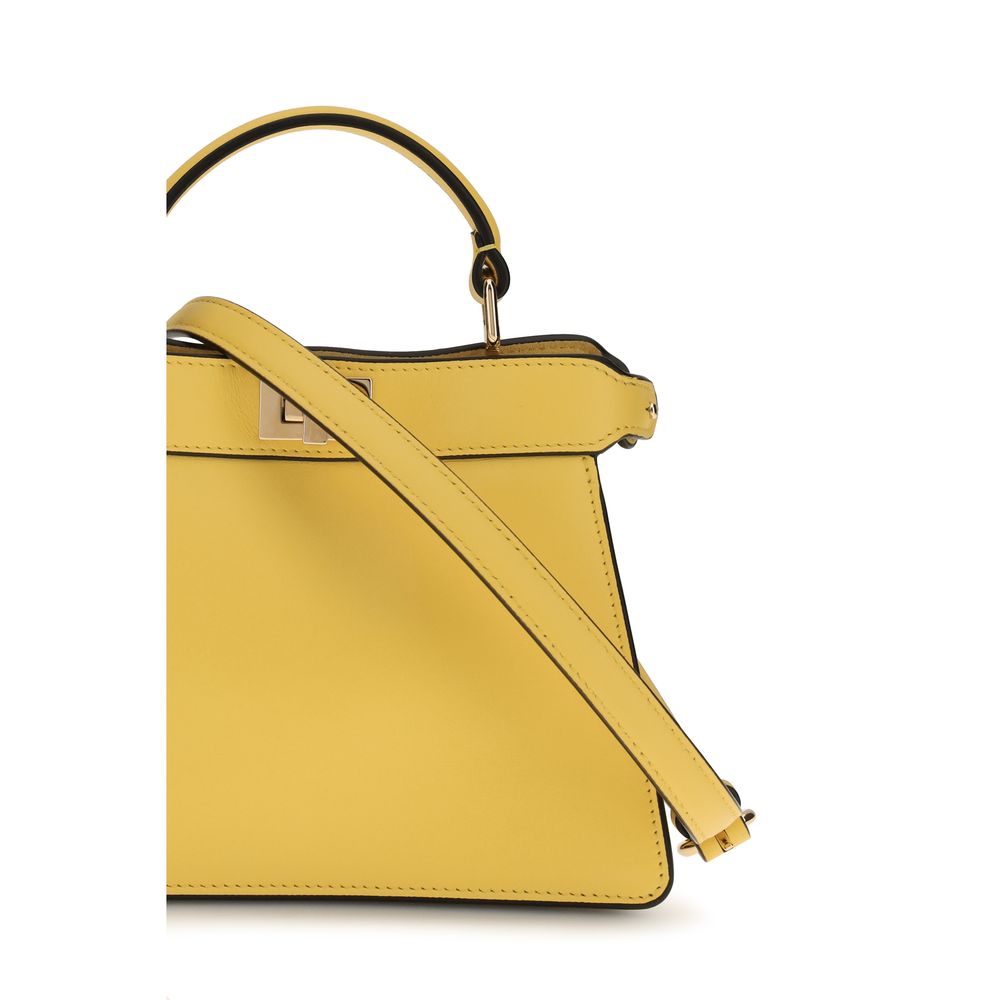 Fendi Schultertasche aus Kalbsleder Bos Taurus in Bicolor-4