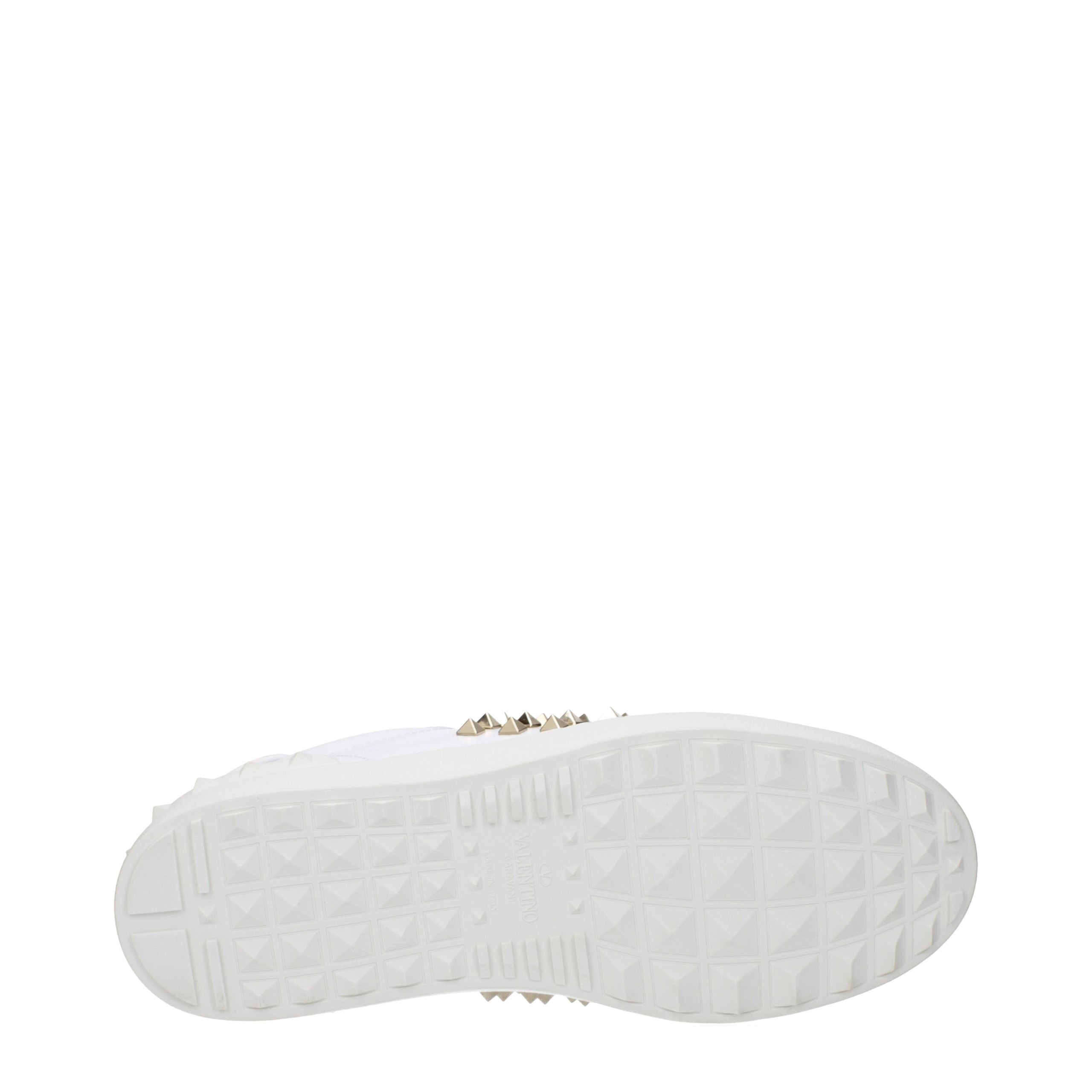 Valentino Garavani White Leather Low-Top Sneakers-5